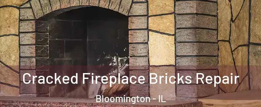  Cracked Fireplace Bricks Repair Bloomington - IL