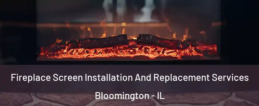  Fireplace Screen Installation And Replacement Services Bloomington - IL