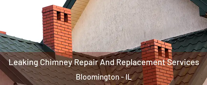  Leaking Chimney Repair And Replacement Services Bloomington - IL