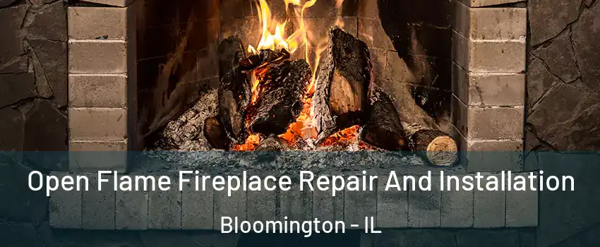  Open Flame Fireplace Repair And Installation Bloomington - IL